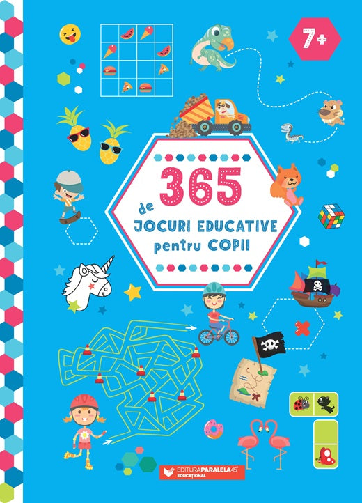 365 de jocuri educative pentru copii (7 ani+