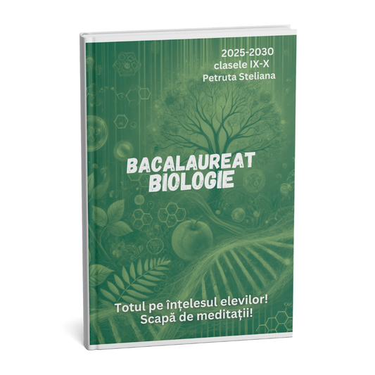 Biologie vegetala IX- X pentru bacalaureat