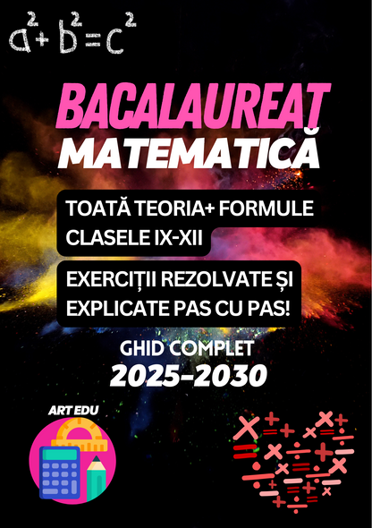 Matematică pentru bacalaureat